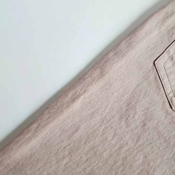 80's 90's DG2 by Diane Gilman, Beautiful Vintage Pull On Beige Jeans , Size M - Picture 11 of 16